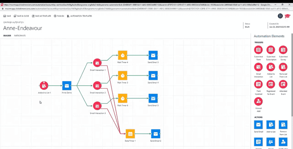 Link to Video on Endeavour365 for Marketing Automation