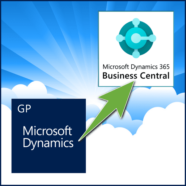 Dynamics GP to Business Central Logo new green