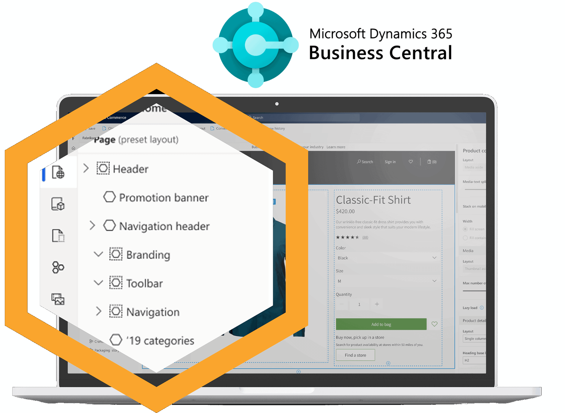 Business Central sales online across USA