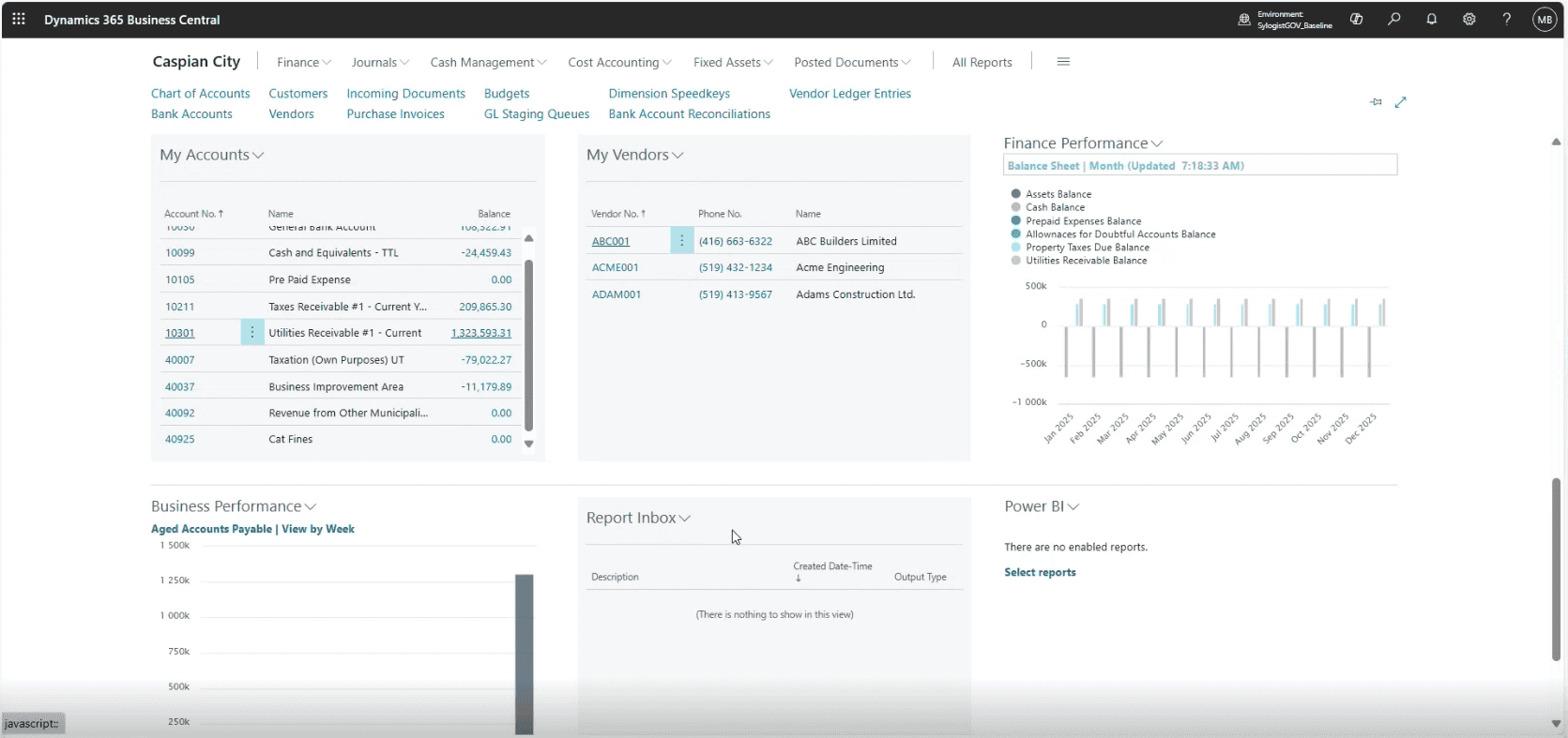 SylogistGov Core Financials