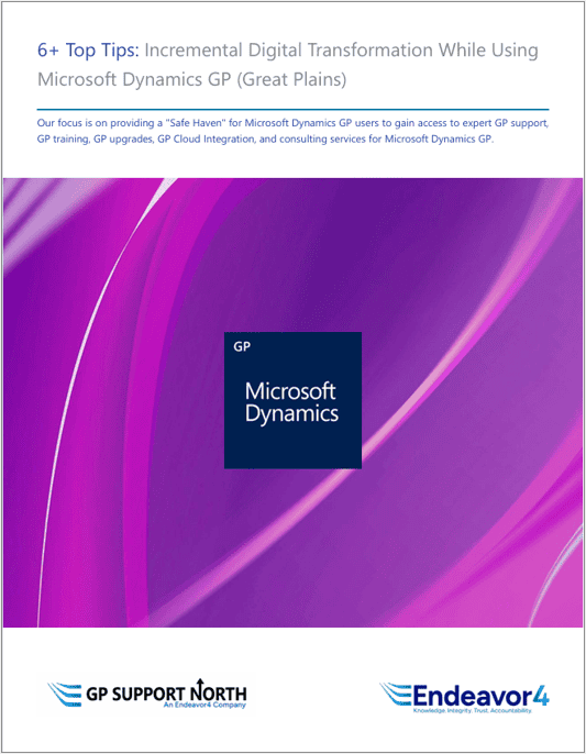 Stay on Dynamics GP